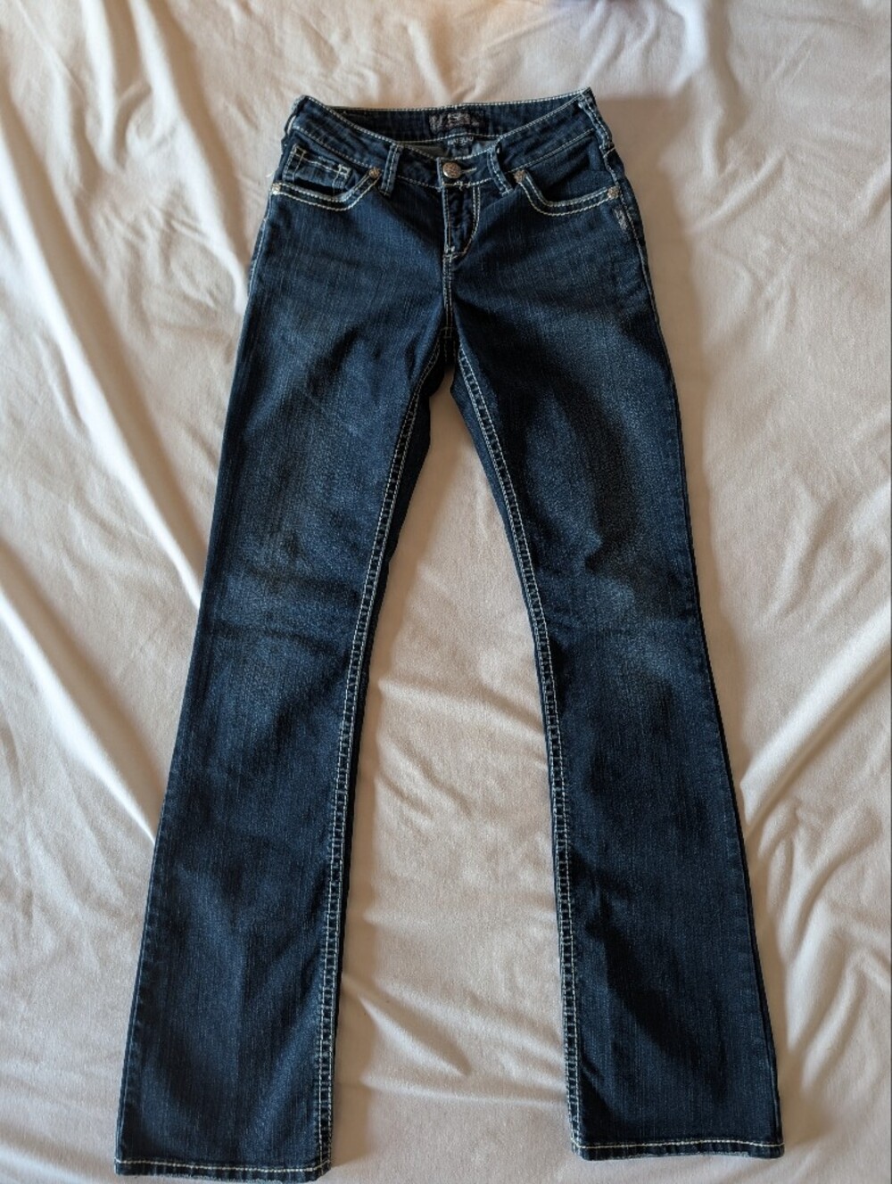Silver Jeans Dark Blue Boot Cut Women's Jeans